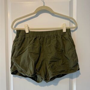 Madewell Olive Green Shorts